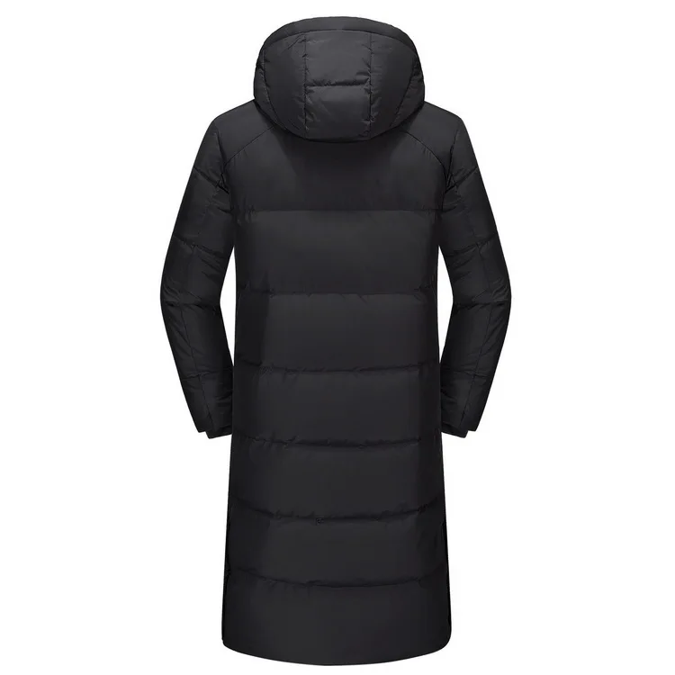 Мужской классический пуховик Повседневная Деловая парка теплая утепленная