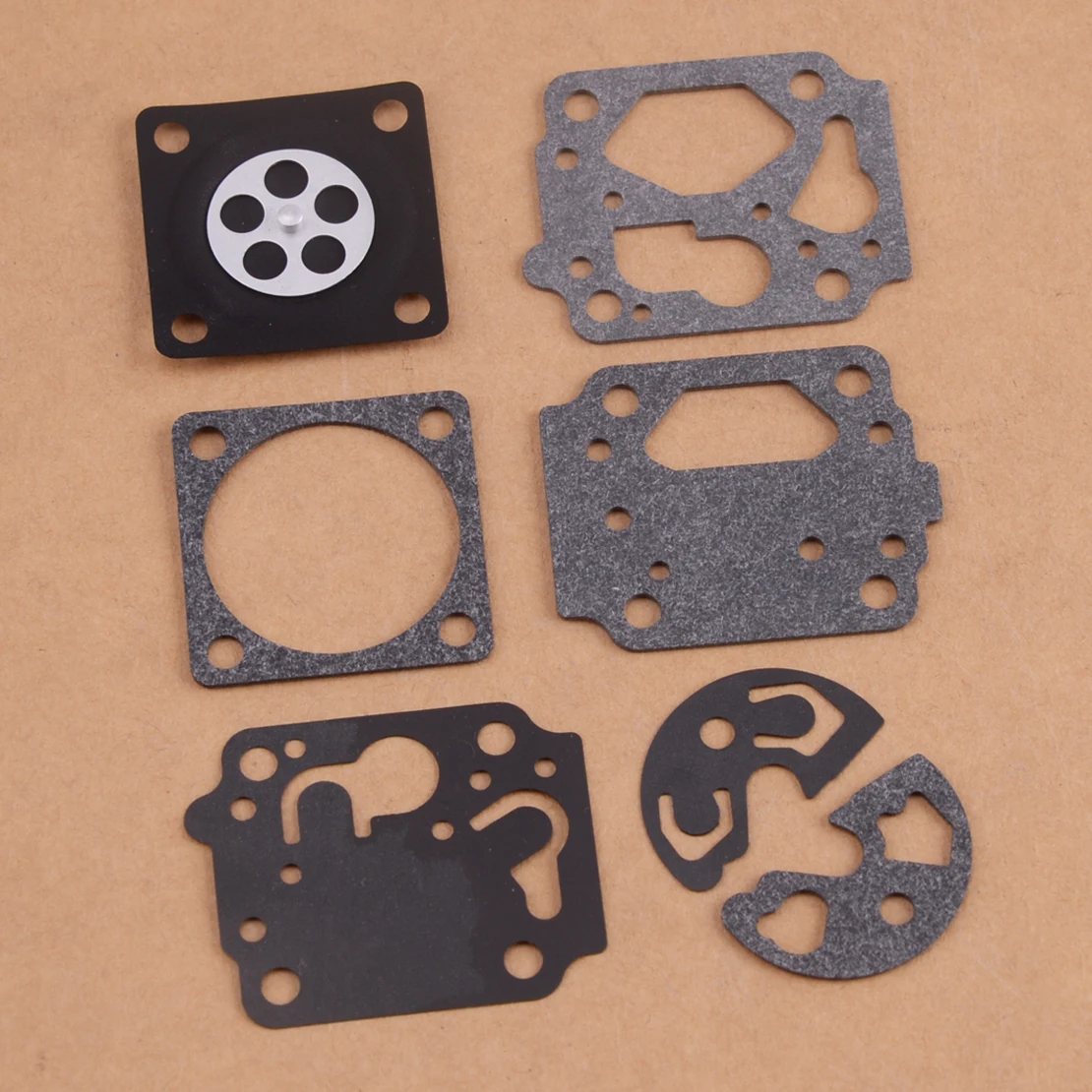 LETAOSK черный Ремкомплект карбюратора комплект 99909-163 подходит для Shindaiwa B530 C250 LE250 LE260 T260 T261 LETAOSK черный Ремкомплект карбюратора комплект 99909-163 подходит для Shindaiwa B530 C250 LE250 LE260 T260 T261