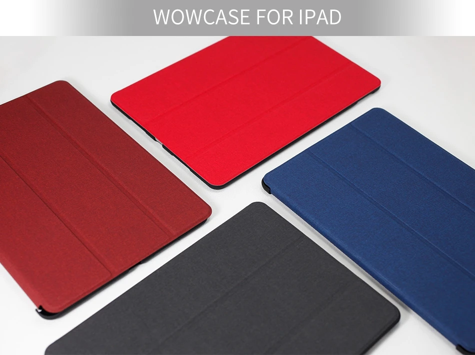 WOWCASE кожаный чехол для iPad Pro 12,9 / умный режим сна Авто Пробуждение три раза задняя крышка для iPad Pro 12,9 дюйма Funda Coque