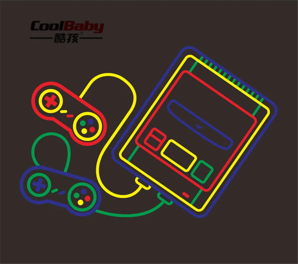 Семейная ТВ ретро мини портативная игровая консоль для SNES игр с 2 контроллерами встроенные 400/660 различных классических игр