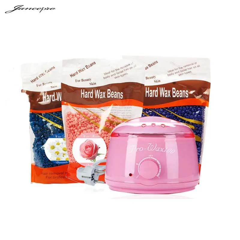 Wax Heater Machine Waxing Warmer 100g Beans Hot Hair Removal Sets EU Plug Bikini Free Shipping | Бытовая техника