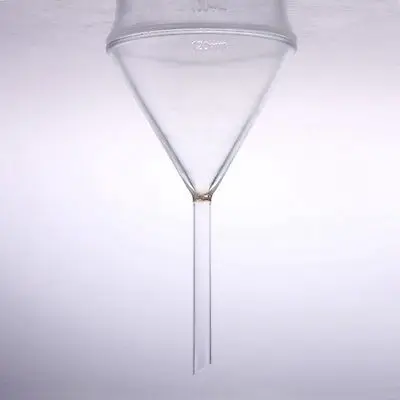 50mm Diameter Funnel Chemistry Laboratory Glass Triangle funnel Glassware | Канцтовары для офиса и дома