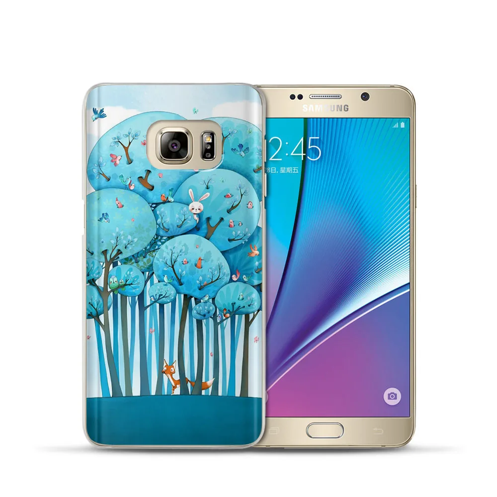 Для Samsung Galaxy J3 J5 J7 A5 A3 2017 2016 2015 S6 S7 Edge S8 S9 Plus Coque Cover Capas бабочка перо чехол для