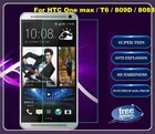 Закаленное стекло 9H для HTC ONE MAX T6, оригинальная Высококачественная защитная пленка, Взрывозащищенная Защита экрана для HTC One Max T6
