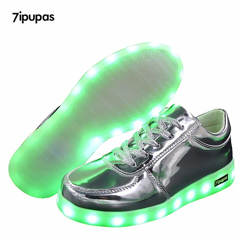 7ipupas светящиеся кроссовки USB детская обувь светодиодный светильник для детей