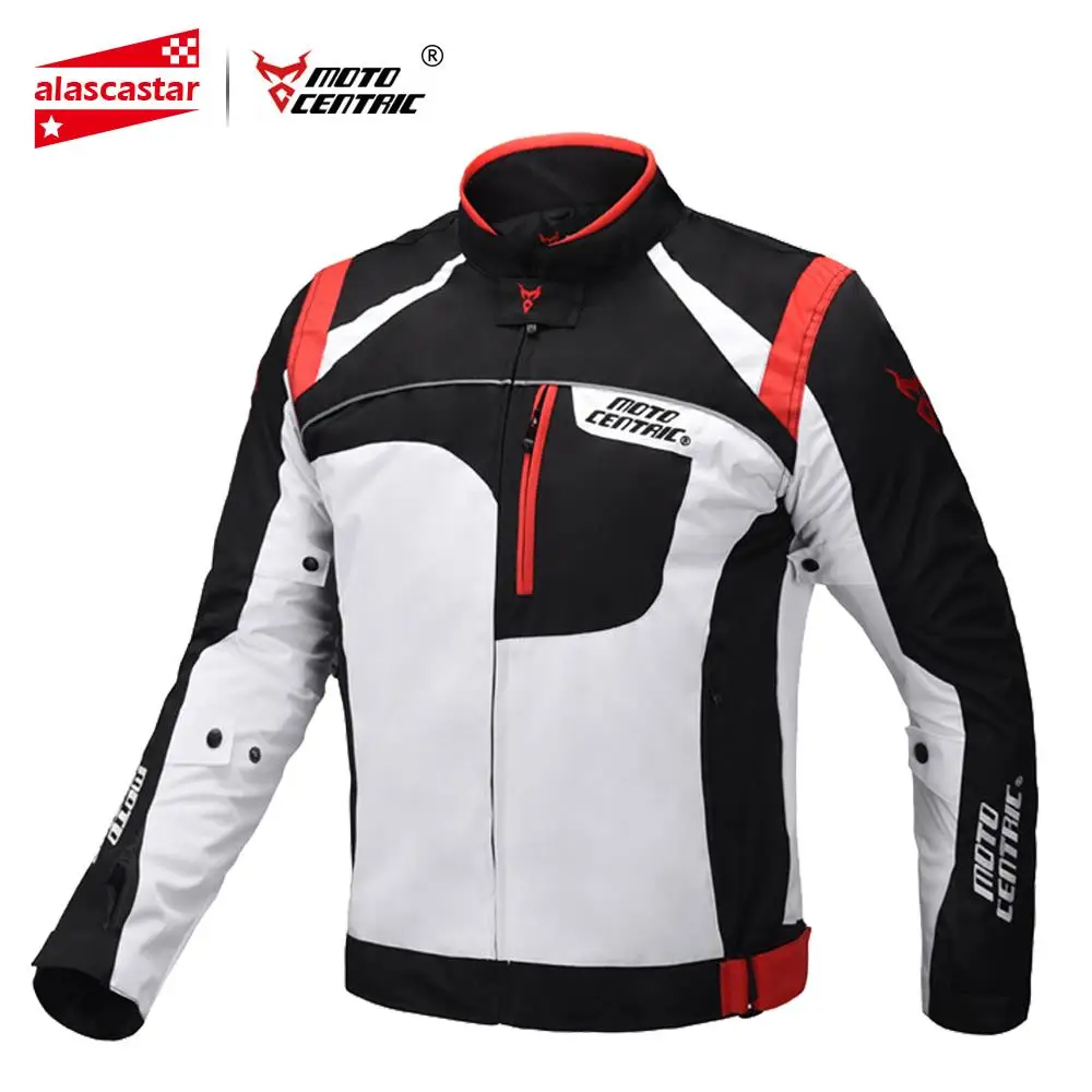 Red Jacket Мотоциклетная Водонепроницаемая мотоциклетная куртка+ штаны Chaqueta Moto Riding Защитное снаряжение для мотокросса Jaqueta Moto куртка четыре сезона - Цвет: Red Jacket