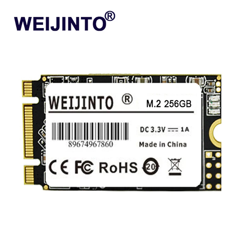 WEIJINTO m.2 ssd 64 ГБ 120 240 500 Гб 2242 мм SSD M2 SATA NGFF 1 ТБ 2 HDD жесткий диск для ноутбука