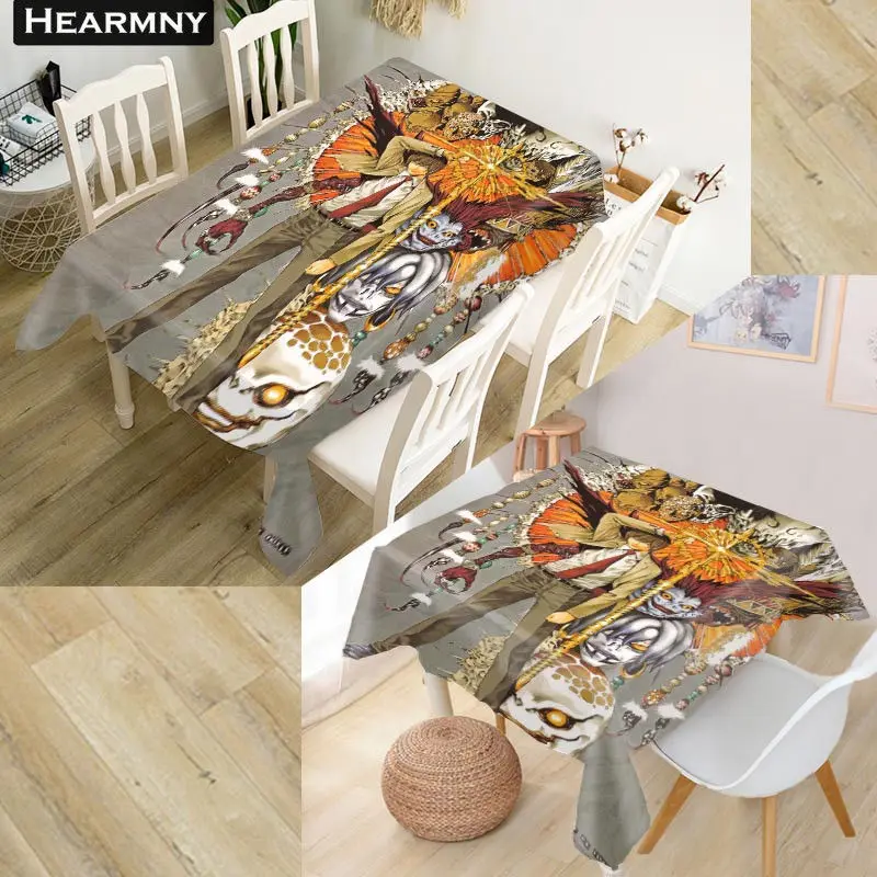 Скатерть Death Note на заказ водонепроницаемая плотная прямоугольная Свадебная