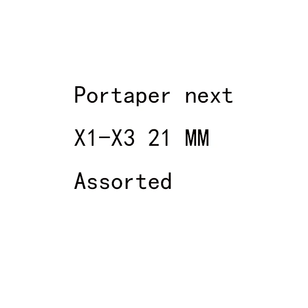 Assorted X1-X3 21MM 6 шт./2 упаковки 25 мм зубные Эндо роторные файлы ПроТейпер следующий для подготовки корневого канала Двигателя использовать Niti файлы стоматология Супер Файлы - Цвет: Assorted X1-X3 21MM