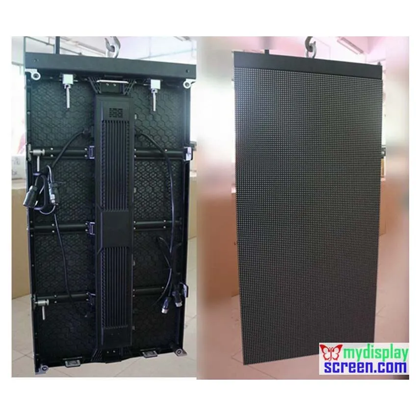 P4.81 500x1000 мм уличная RGB led видео стеновая панель, супер четкая HD литье под давлением алюминиевый шкаф Прокат led экран для потока шоу