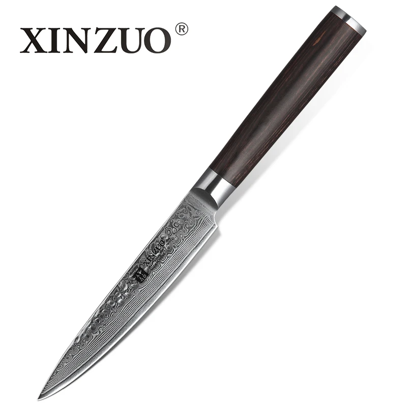 XINZUO 5 &quotНож VG10 Дамасская сталь японские кухонные ножи шеф повара кованые