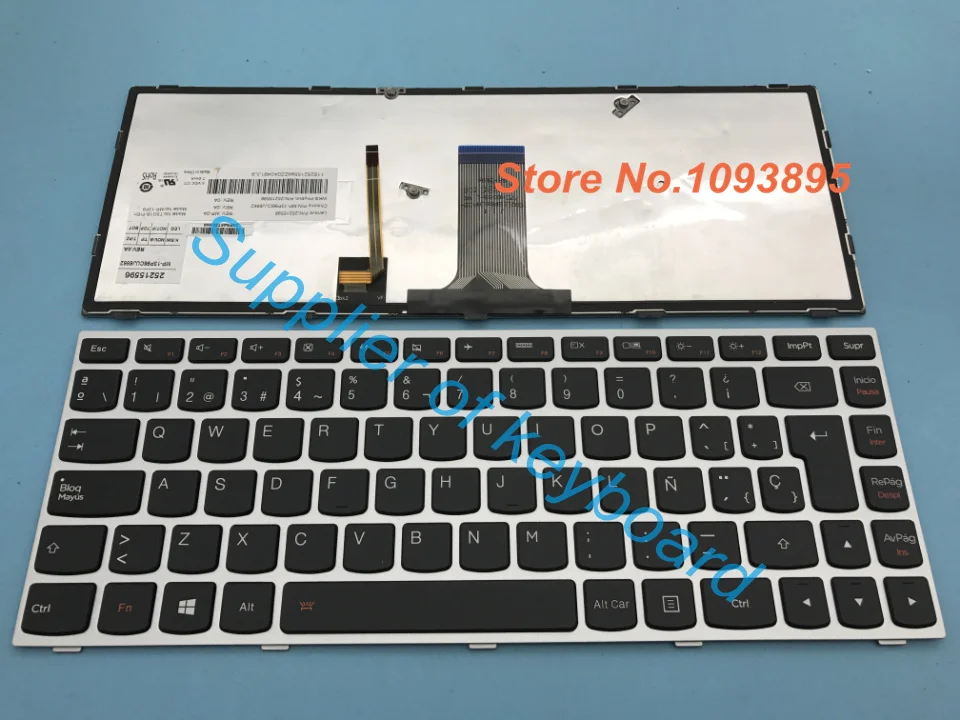 Новая клавиатура с испанской раскладкой для Lenovo G41 35 Z41 70 ITH IFI и подсветкой|lenovo