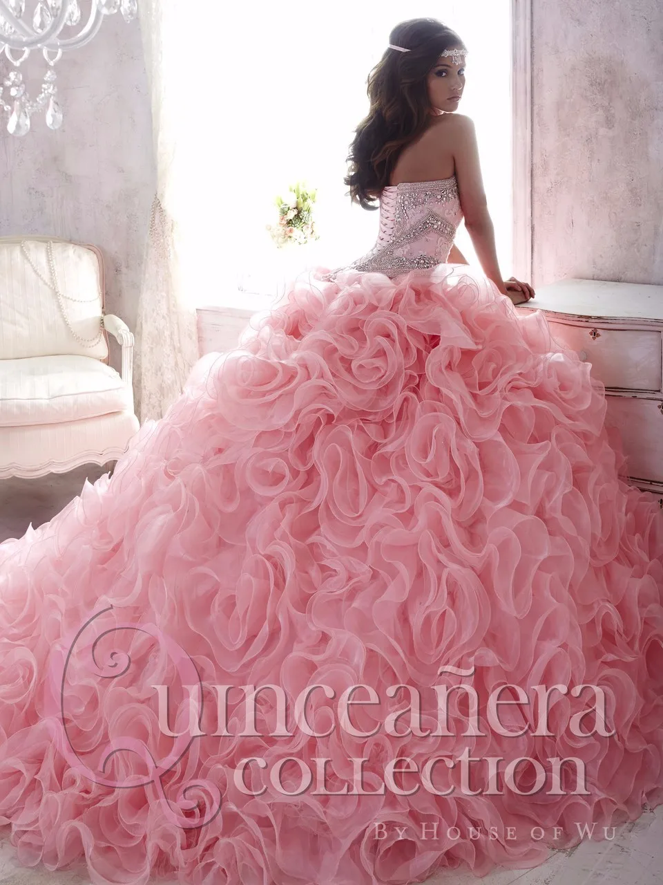 Bridalaffair реальное изображение роскошные бусы Кружева Сладкий Розовый Пышное вечернее платье 2 в 1 съемная юбка на заказ вечернее платье