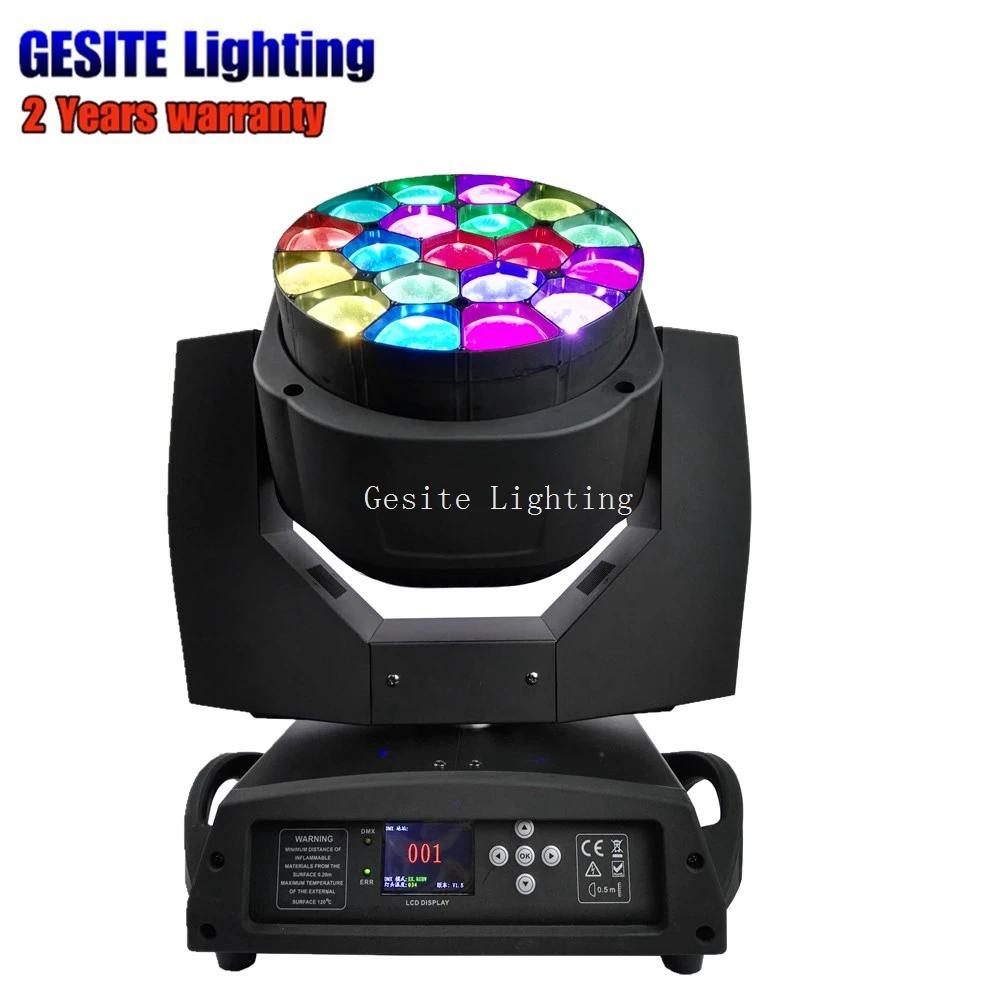 2 шт./LOTbig bee eye k10 19x15w 4in1 зум луч пиксель led управление движущаяся головка|Эффект