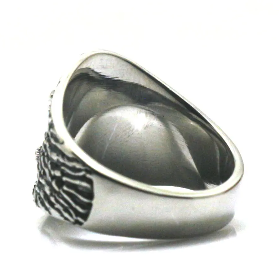 Cool Maple Leaves Ring Men Boy 316L Stainless Steel Party Best Gift Band Biker | Украшения и аксессуары
