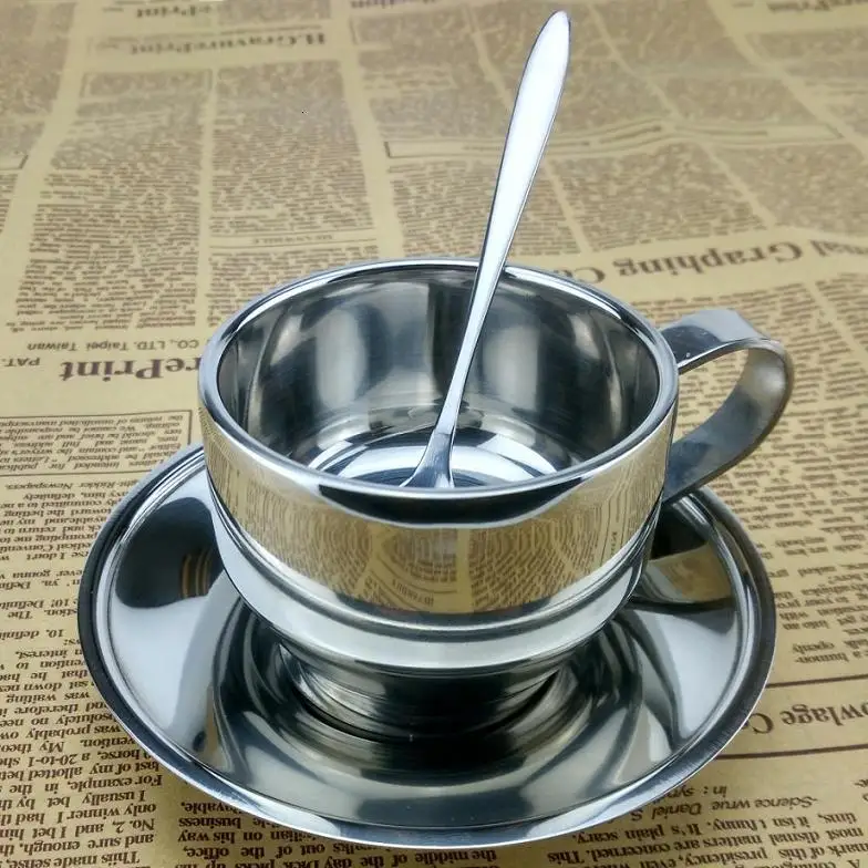 

304 нержавеющая сталь кофейная чашка Европейская чашка кофейная чашка