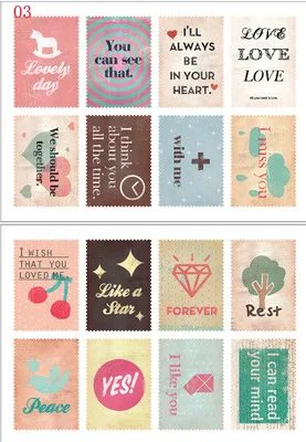 Бесплатная доставка 2 листа небольшой свежий украшения герметизирующая паста