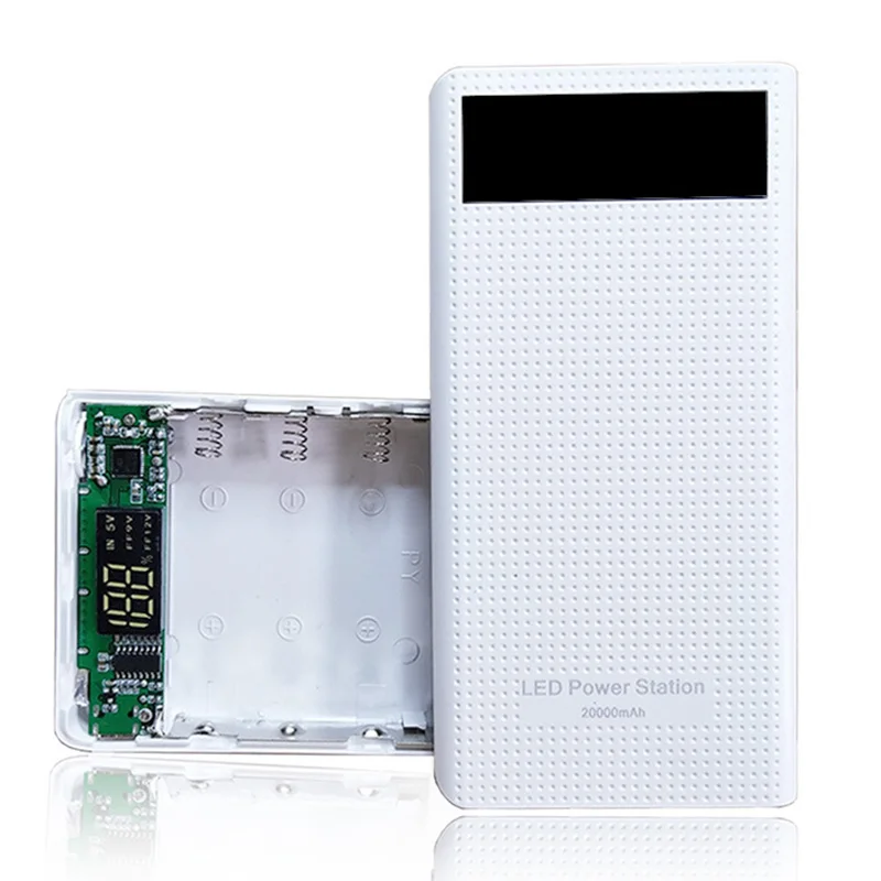 Внешний аккумулятор 7x18650 USB зарядное устройство чехол сделай сам для IPhone