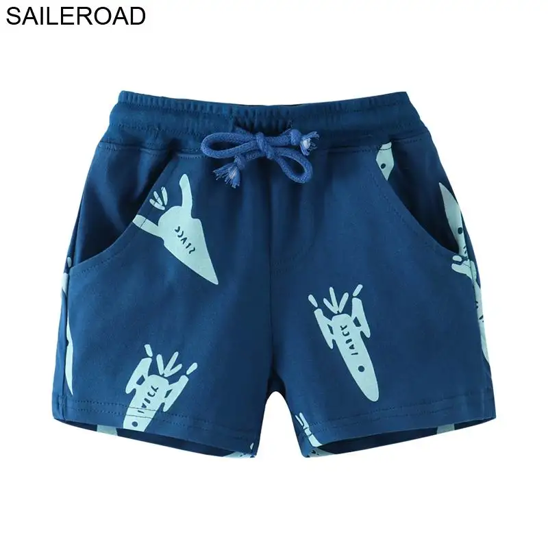 6044 same picture SAILEROAD/шорты с вышивкой динозавра для мальчиков, одежда для мальчиков 7 лет, детские шорты хлопок, 21 стиль, летние детские штаны для отдыха - Цвет: 6044 same picture