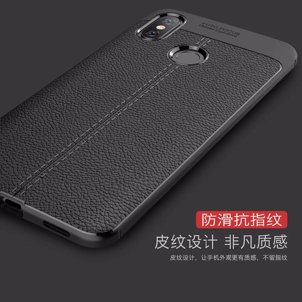 Phone Case For Xiaomi Mi Max 3 Cover Shockproof Silicone Max3 Case+Tempered Glass |