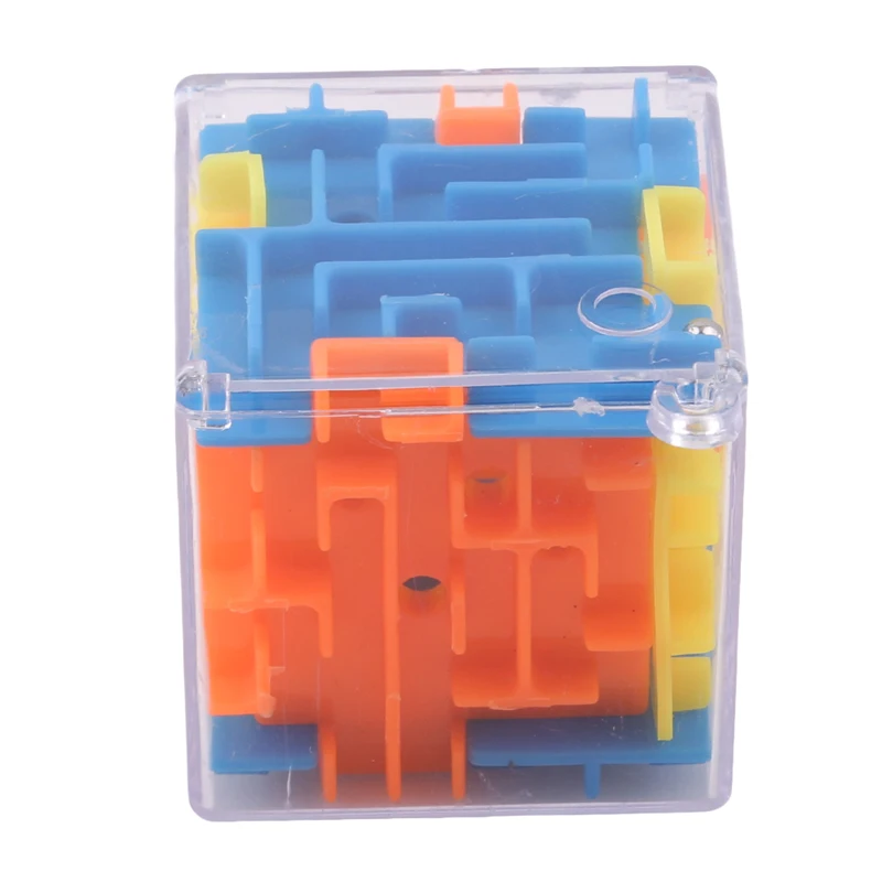 Новый Красочный 3D мини лабиринт волшебный куб головоломка скоростной подвижный
