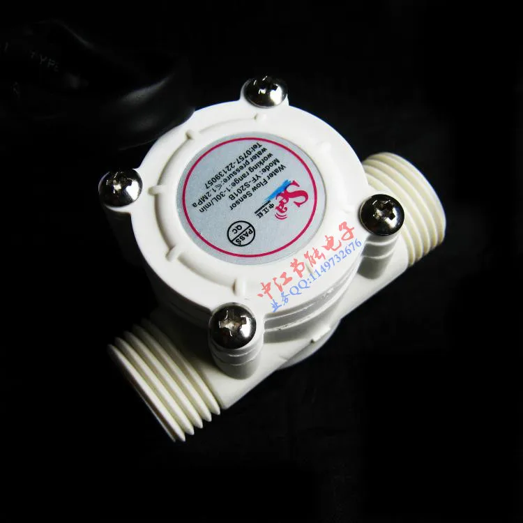 2 шт. антикоррозийный датчик счетчика расхода воды Индикатор расходомера топлива