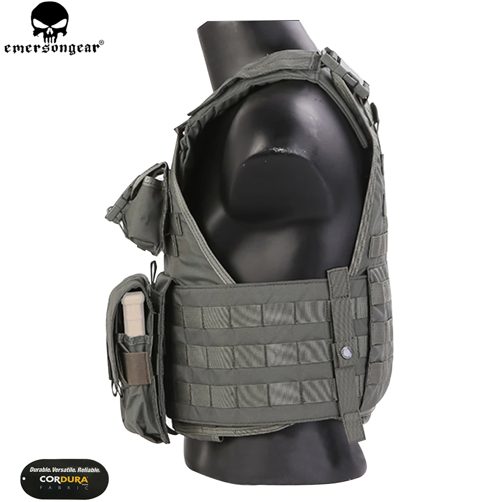 EMERSONGEAR SPC Тактический жилет Wargame армейский Военный охотничий жилет с панелями жилетка-разгрузка FG EM7320