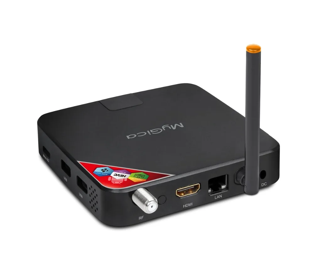DVB-T2 H.265 аппаратное декодирование Geniatech MyGica Adnroid tv BOX с KODI(XBMC) стример, Wi-Fi/Ethernet