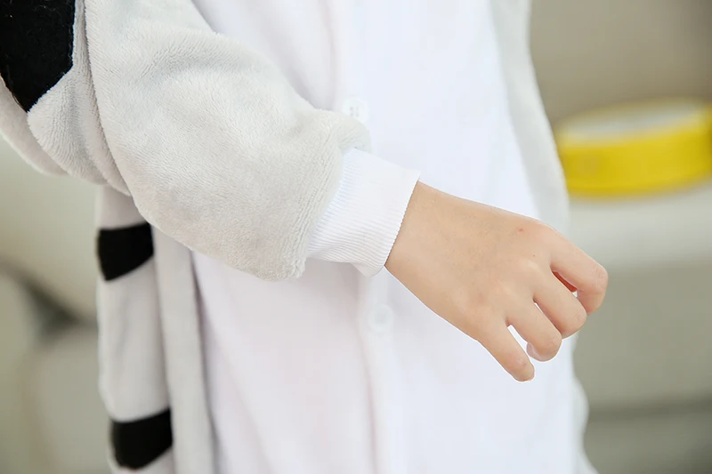 Kigurumi/Детская Пижама с рисунком кота; Детский костюм для девочек и мальчиков; одежда для сна; Детский комбинезон с рисунком аниме; Onesie Animal4, 6, 8, 10, 12 лет