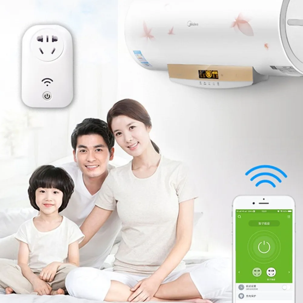 Новый WiFi умная розетка пульт дистанционного управления домашний беспроводной