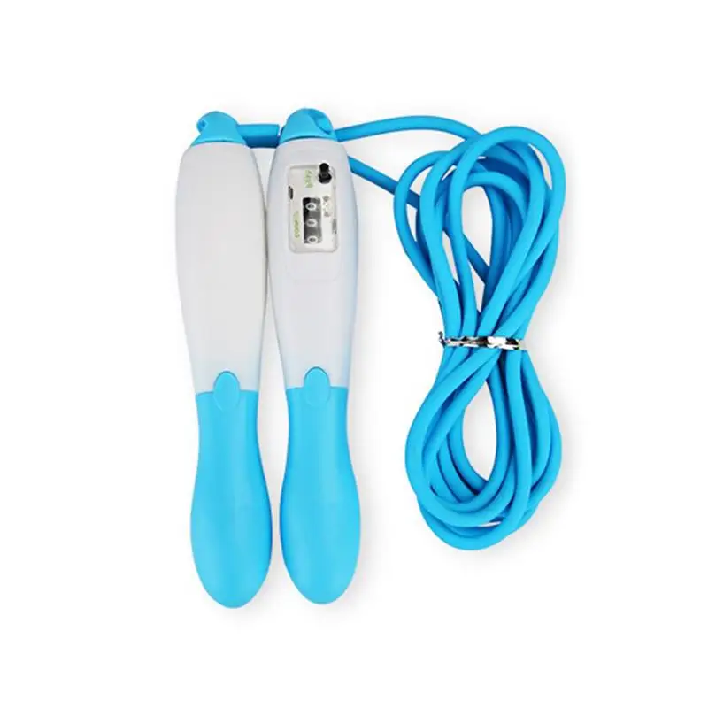 2 8 м Механическая скакалка регулируемая цифровая со счетчиком с удобными ручками