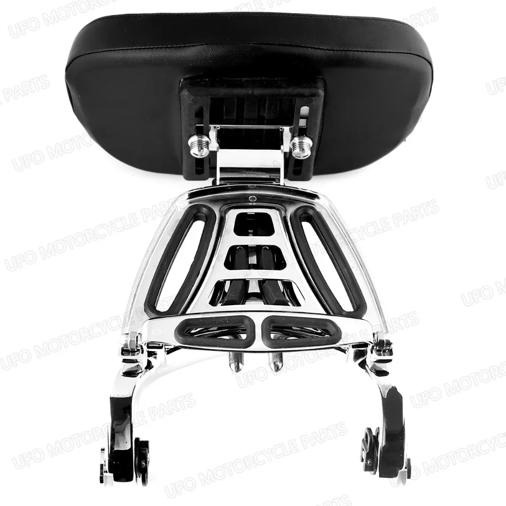 Фиксированная спинка с высоким креплением и драйвером для автомобиля Harley Touring
