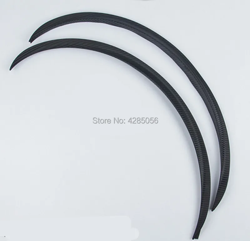 4Pcs 28.7'' Carbon Fiber Car Flare Protector Fender Arch Strip Wheel Lip Eyebrow | Автомобили и мотоциклы