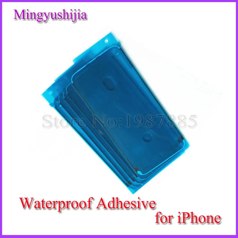 5 шт. Водонепроницаемая наклейка для iPhone 8 8P X 6S 7 Plus 7G P 3M клейкая предварительно