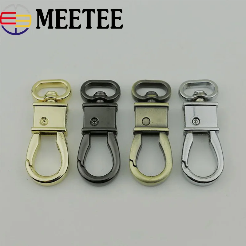 4 шт. металлическая пряжка собачий воротник тканевая лента пряжки брелок вешалка