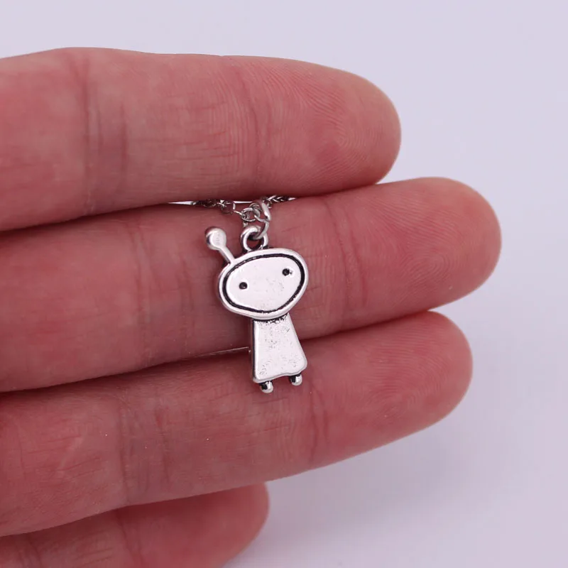 Ожерелье hzew с подвеской в виде орбиты инопланетянина космонавта | Украшения и