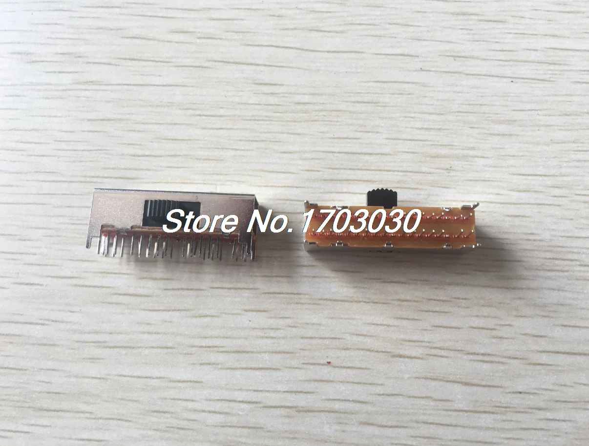 5 шт. x Панель PCB 30 Pin 4 положения 6P4T мини скользящий переключатель Боковая ручка 0.5A