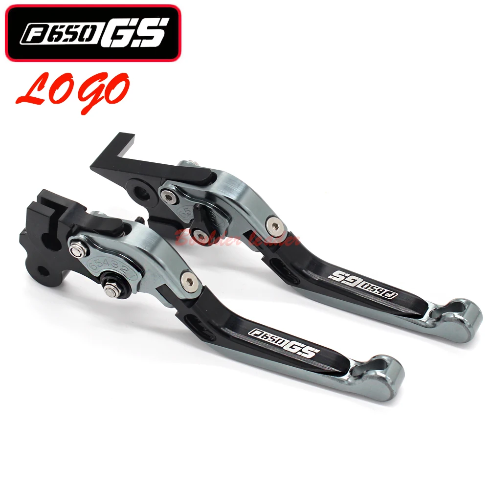 Лазерный Логотип для BMW F650GS F650 GS 2008-2012 2009 2010 2011 красный CNC регулируемые складные