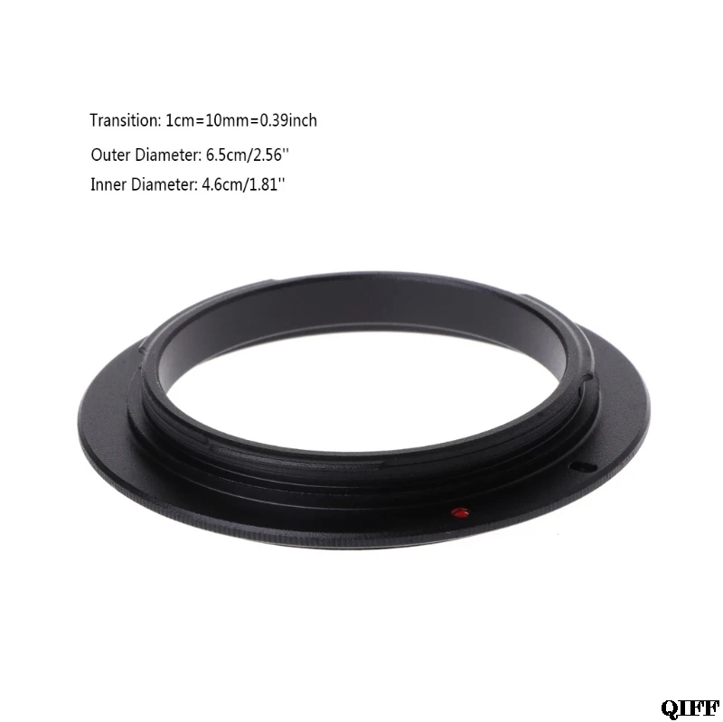 Drop Ship&ampWholesale 58mm Macro Lens Reverse Adapter Ring For Canon EOS EF EF-S 1000D 60D 5D Camera APR29 | Электроника