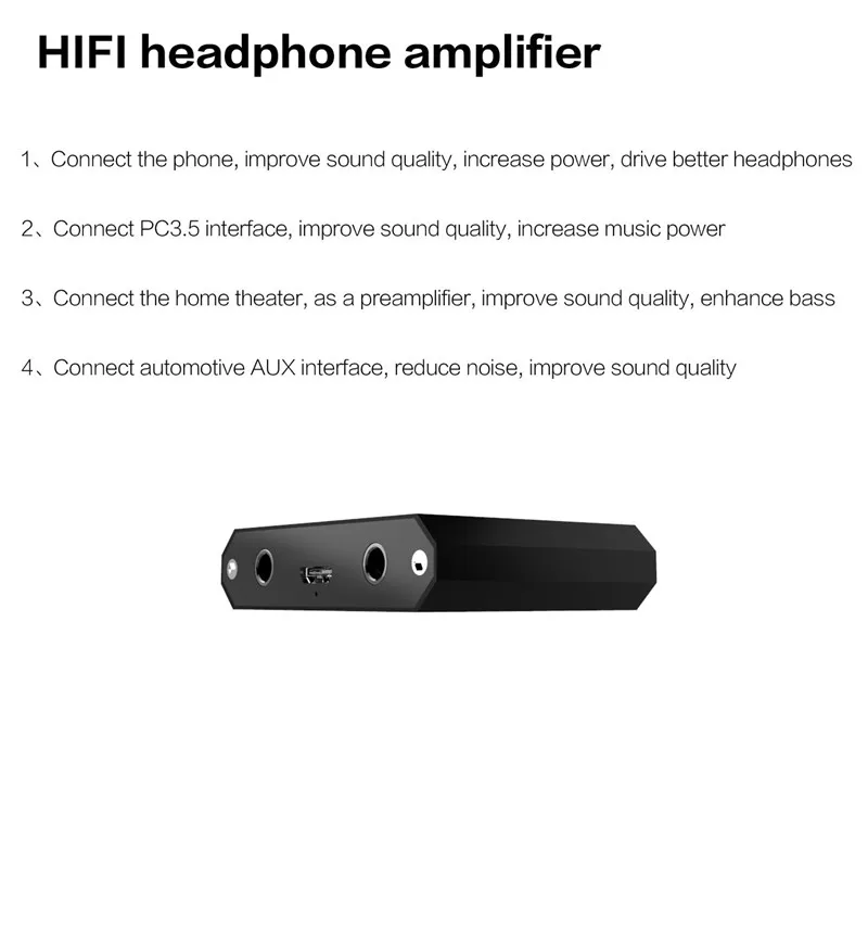 Artextreme SD03 HiFi аудио усилитель для наушников 130 мВт портативный телефон музыкальный усилитель 10 раз тяга супер бас усилитель 3,5 мм AUX