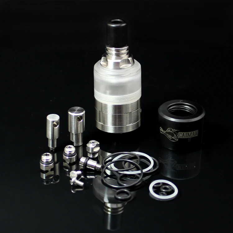 Испаритель SXK Caiman RDA MTL BF 22 мм обслуживаемый капельный атомайзер 316SS рот в легкие rta