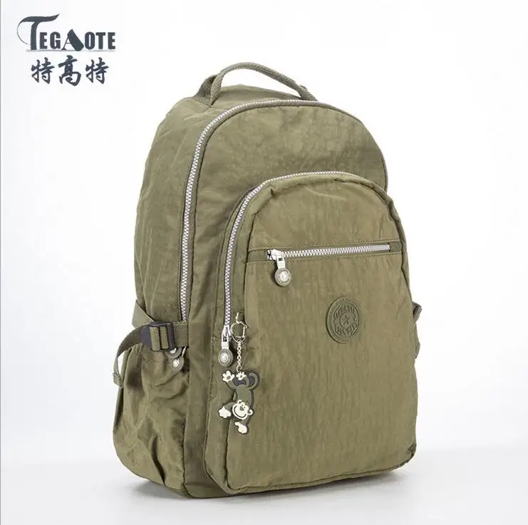 1 TEGAOTE, женский рюкзак для девочек-подростков, нейлоновые рюкзаки, Mochila Feminina, женский рюкзак для путешествий, школьный рюкзак, сумка для путешествий - Цвет: 1