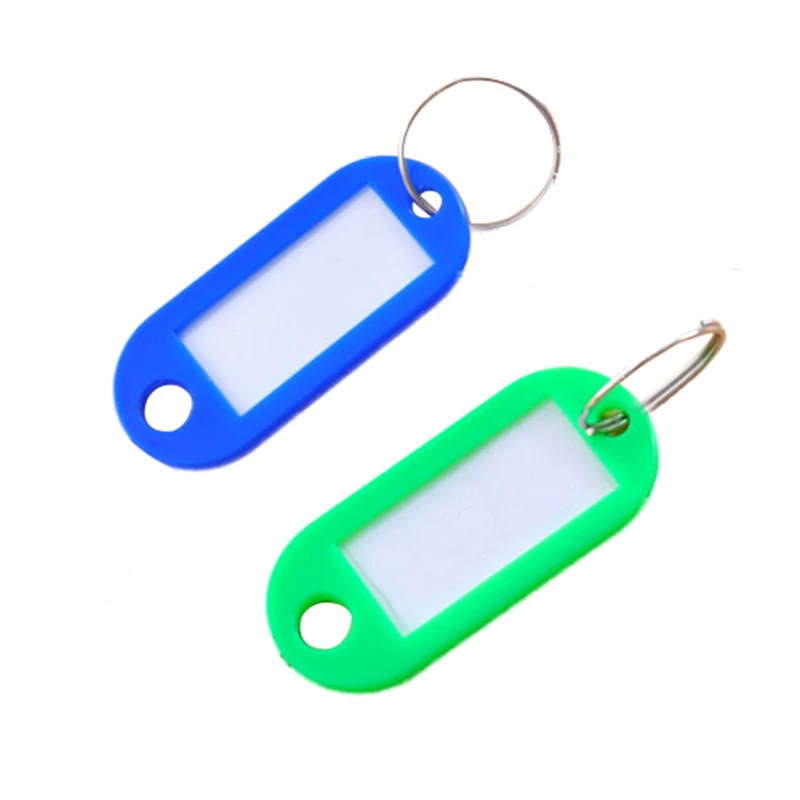 Новый брелок/багажная бирка с окном этикетки набор из 6 | Дом и сад