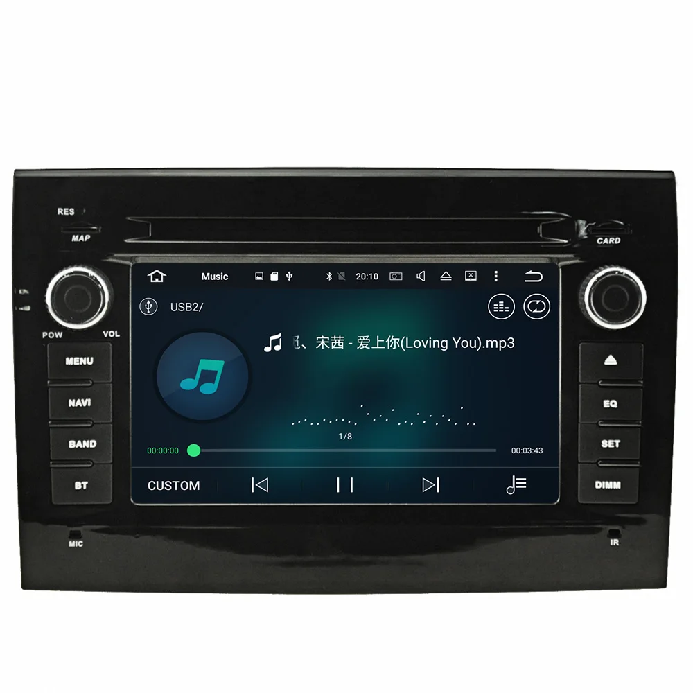 Автомобильный радиоприемник IPS Android 9 0 DVD плеер стерео GPS для FIAT DUCATO 2006 2010 2016 2017 2018