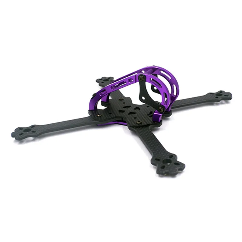 Alfa-LX5 220 мм 3 K углеродное волокно настоящий X рама набор 4 толщина руки для DIY RC Multirotor
