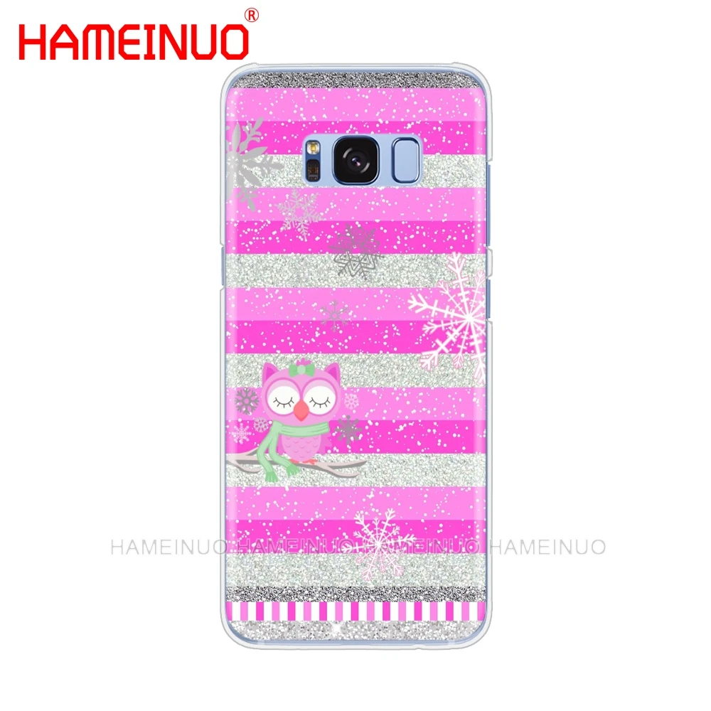 HAMEINUO милый Рождественский зимний новогодний чехол для сотового телефона Samsung Galaxy