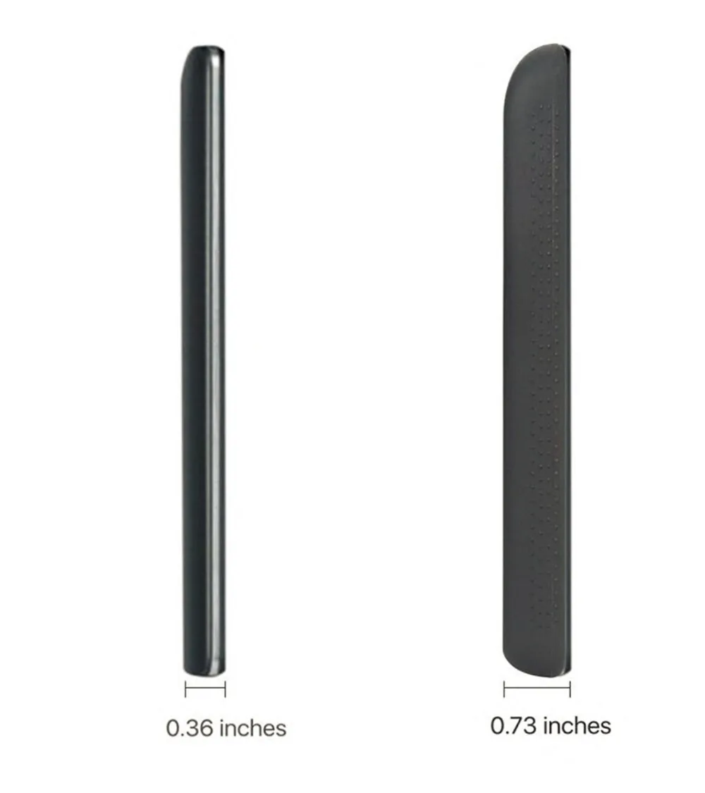 Perfine G3 BL-53YH, 8000 мА/ч, расширенная батарея для сотового телефона, Черный Защитный чехол из ТПУ для LG G3 VS985 D855, литий-полимерная батарея