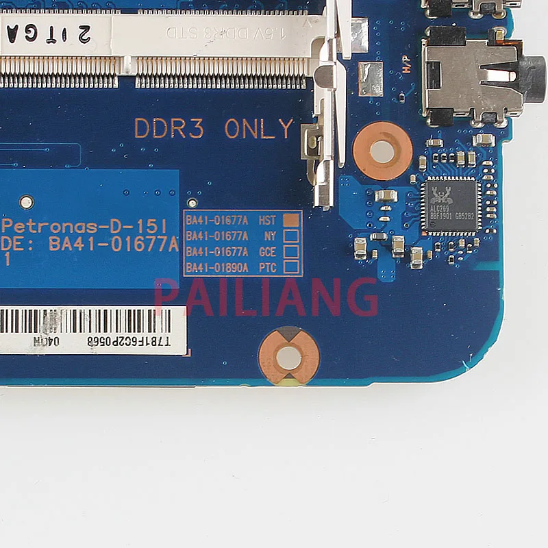 PAILIANG материнская плата для ноутбука samsung NP305V4A NP305V5A PC материнская плата ba41-01677a full tesed DDR3