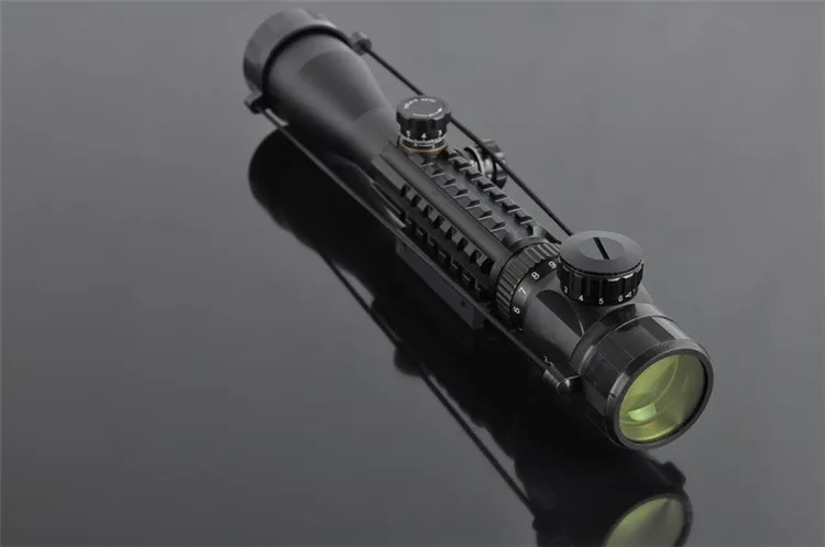 C3-9X40 LLL ночного видения прицелы пневматическая винтовка пистолет прицел Открытый охотничий телескоп прицел высокий рефлекс прицел