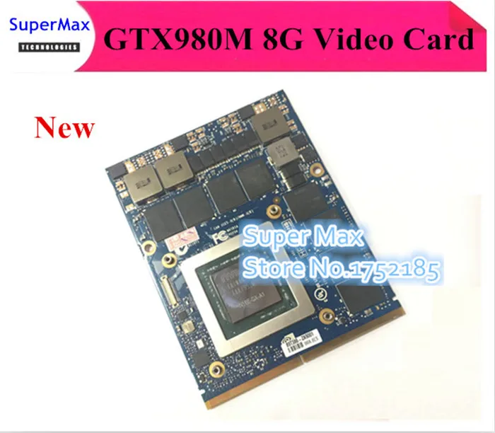 Видеокарта nVidia GTX 980M 8G MXM SLI для ноутбука/ноутбука Dell Alienware 18 M18X R2 R3|card card|card r4card video |